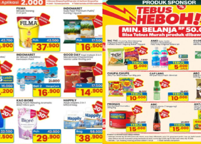 Promo JSM Minggu Ini 4 Hari dan Tebus Heboh hingga 18 Februari 2026 Minyak Goreng Filma Rp 37.900