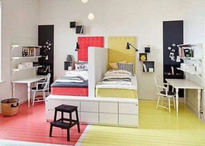 7 Ide Desain Dekorasi Kamar Tidur Anak Perempuan, Ruangan Lebih Berwarna dan Ceria