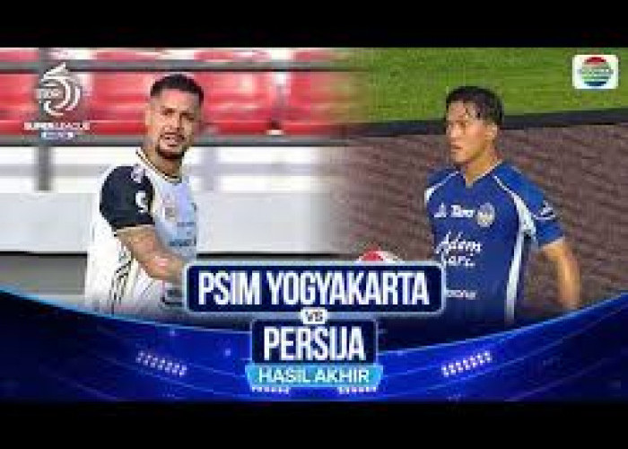 BRI Super League: Hasil Persija Jakarta vs PSIM Yogyakarta Skor Imbang 1-1