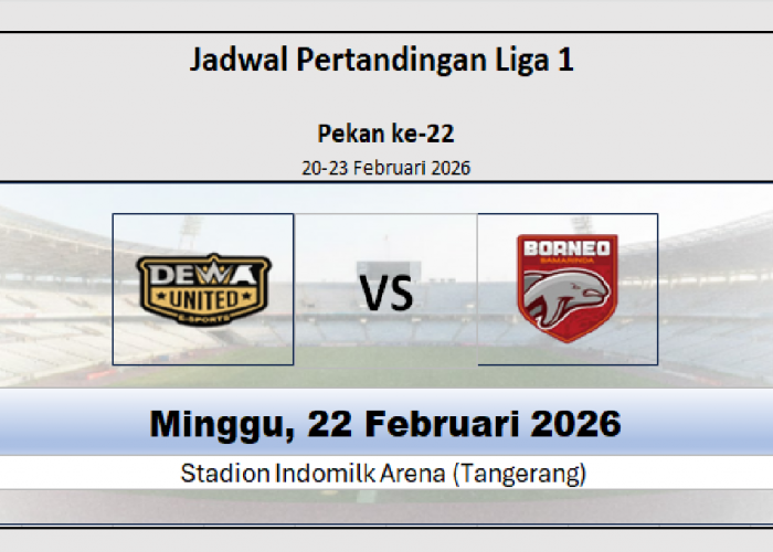 Jadwal Pertandingan Dewa United vs Borneo FC, Poin Mudah Borneo FC? Unggul Head to Head Tiga Pertemuan