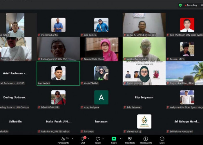 UPT UIN Siber Syekh Nurjati Cirebon Gelar Sosialisasi Instrumen Akreditasi Program Magister PJJ