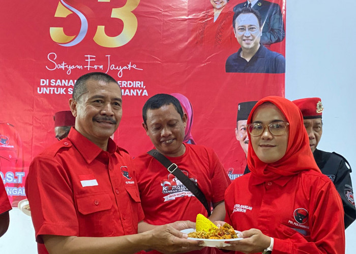 DPC PDI Perjuangan Kota Cirebon Gelar HUT PDI Perjuangan ke-53, Targetkan Kemenangan di Pilkada