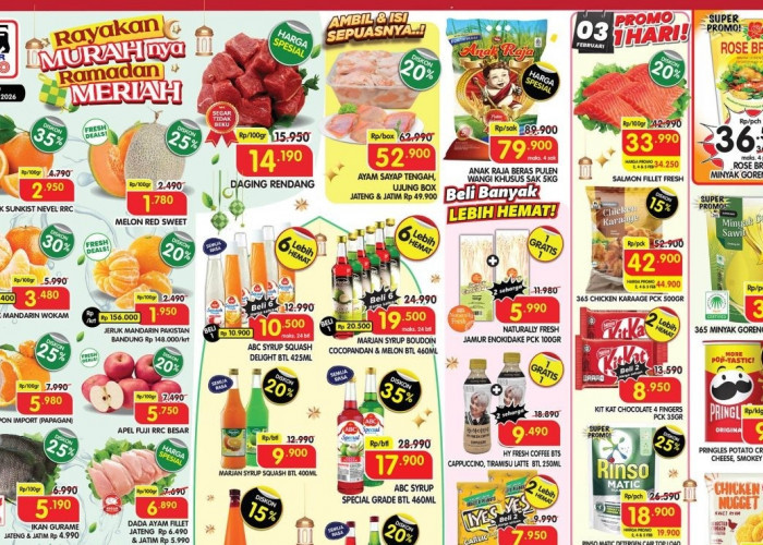 Promo JSM Superindo Terbaru Bulan Februari 2026: Belanja Hemat di Awal Bulan