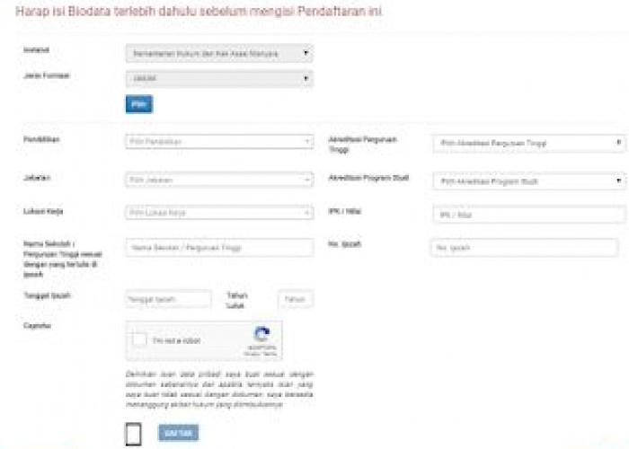 Panduan Buat Akun Pendaftaran CPNS 2026 sscasn.bkn.go.id Tanpa Kendala Error
