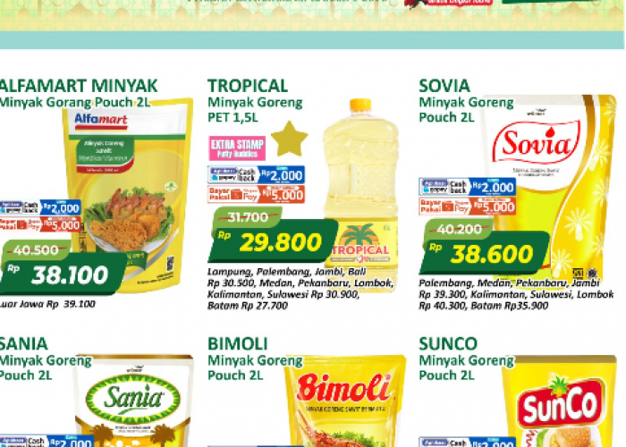 Sahur Praktis Dan Lebih Hemat, Promo JSM Spesial Munggahan Alfamart, Mie Instan Dan Minyak Goreng Diskon!