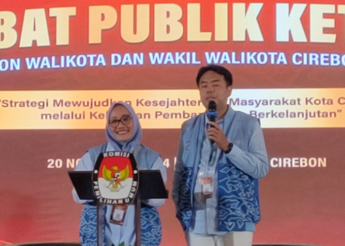 H Suhendrik Bicara Ekonomi Hijau dan Biru Saat Debat Pilwalkot Cirebon yang Terakhir