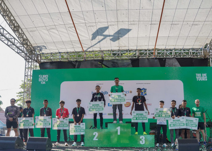 Suroboyo 10K 2026 Sukses, Ribuan Pelari Ramaikan Surabaya dan Dongkrak Ekonomi UMKM