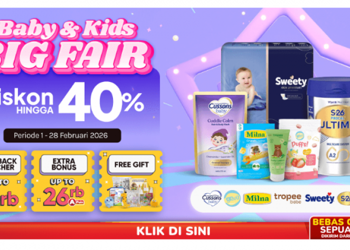 Promo Baby & Kids Big Fair Alfamart Diskon Hingga 40% Solusi Belanja Cerdas Moms Penuhi Kebutuhan Si Kecil
