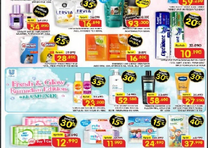 Glow Up Deals Diskon 35%: Promo Superindo Ramadan Hari Ini 26 Februari - 4 Maret 2026 Sunscreen Rp 53.050