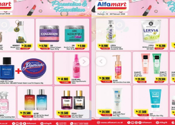 Kebutuhan Wanita Sanitary Napkin Fair, Berbagai Merk Diskon 40% di Promo JSM Alfamart hingga 28 Februari 2026