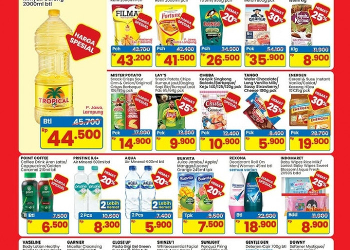 Promo Indomaret Hemat Minggu Ini 17–23 September 2026: Minyak Goreng 2L Mulai Rp41.500 & Diskon Paling Murah