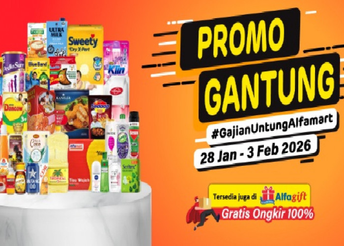 Promo Alfamart Hari Ini Gantung (Gajian Untung) hingga 3 Februari 2026 ada Biskuit dan Wafer Kaleng