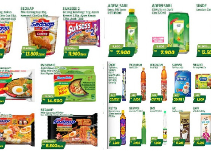 Kategori Makanan dan Minuman Diskon, di Promo JSM Alfamart Berakhir 22 Februari 2026, Sedap Mie 3pcs Rp 12.900