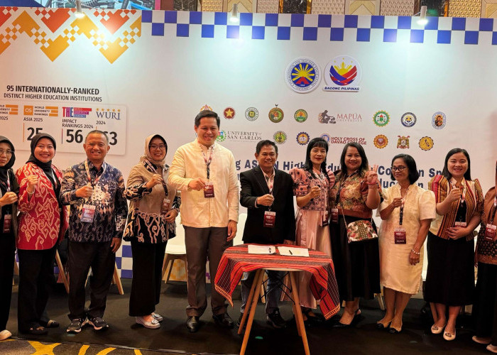 UGJ Perkuat Jaringan Internasional di ASEAN Exhibitions & Forum  2025