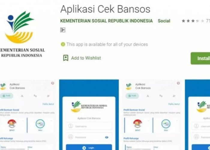 Syarat dan Cara Menggunakan Aplikasi Cek Bansos Kemensos