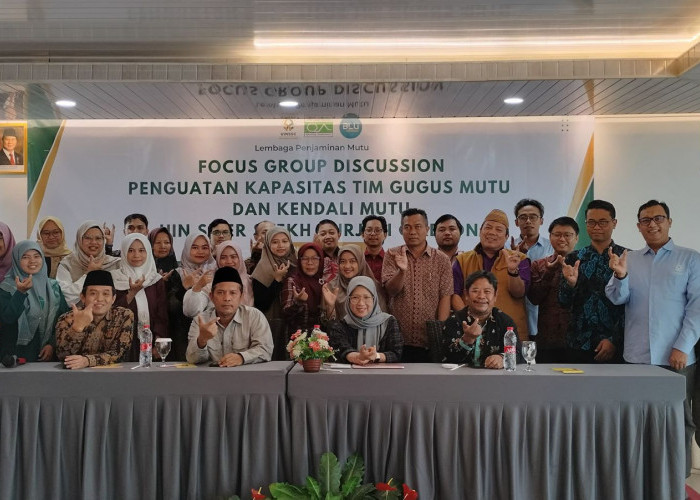 LPM UIN Siber Syekh Nurjati Cirebon Gelar FGD Penguatan Kapasitas Gugus Mutu dan Kendali Mutu