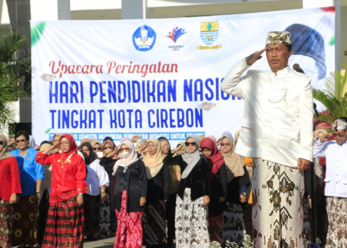 Wali Kota Cirebon Ajak Semua Pihak Wujudkan Pendidikan Bermutu untuk Semua dalam Peringatan Hardiknas 2025