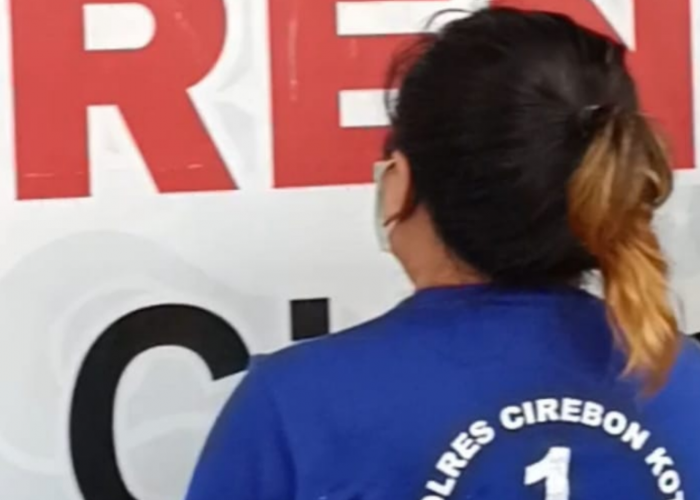 Perempuan Pelaku Arisan Online Bodong Diamankan Satreskrim Polres Cirebon Kota