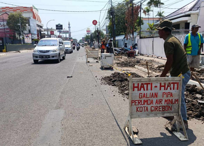 Ganti Pipa 2 Inch di Jalan Kartini, PDAM Pastikan Pelayanan Lebih Maksimal