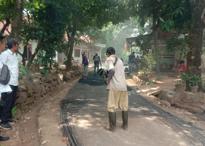 Warga Apresiasi Perbaikan Jalan di Desa Belawa