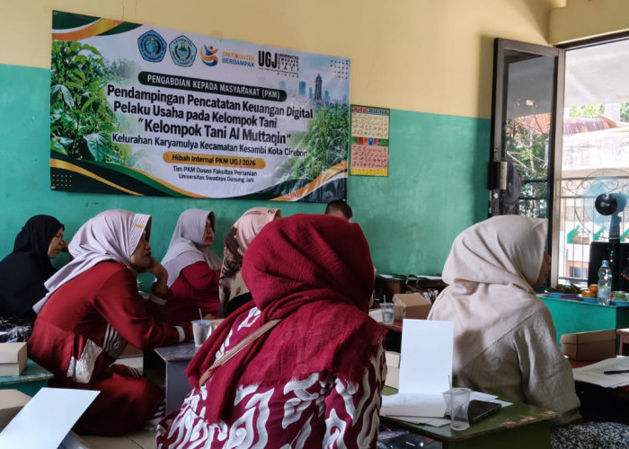 Anggota Poktan Al-Muttaqin Dilatih Pencatatan Keuangan Digital untuk Hasil Tani