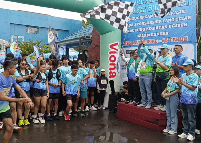2.500 Pelari Ikuti UGJ Run, Wujud Syukur Dies Natalis ke-65