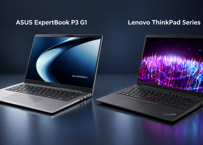 Asus ExpertBook P3 G1 vs Lenovo ThinkPad Series, Mana Lebih Unggul untuk Laptop Bisnis?