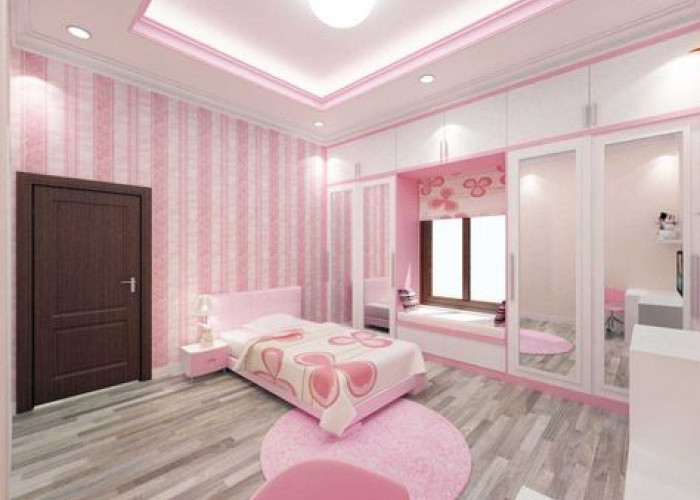  6 Ide Desain Interior dengan Menciptakan Kamar Tidur yang Manis dengan Nuansa Pink