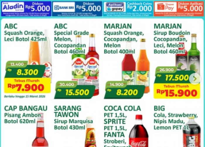 Promo Update Ramadan Makin Hemat Alfmart Periode 13-18 Maret 2026. Astor Hanya Rp22.900!