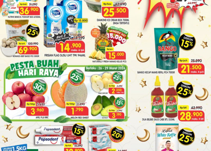 Susu UHT Ultra Milk 1L Cuma Rp17.500 di Promo Superindo Terbaru Pekan Ini!