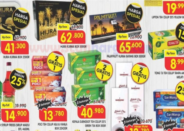 Persiapan Idul Fitri! Cek Harga Kurma dan Parcel di Promo Superindo 12-18 Maret 2026: Turun Harga