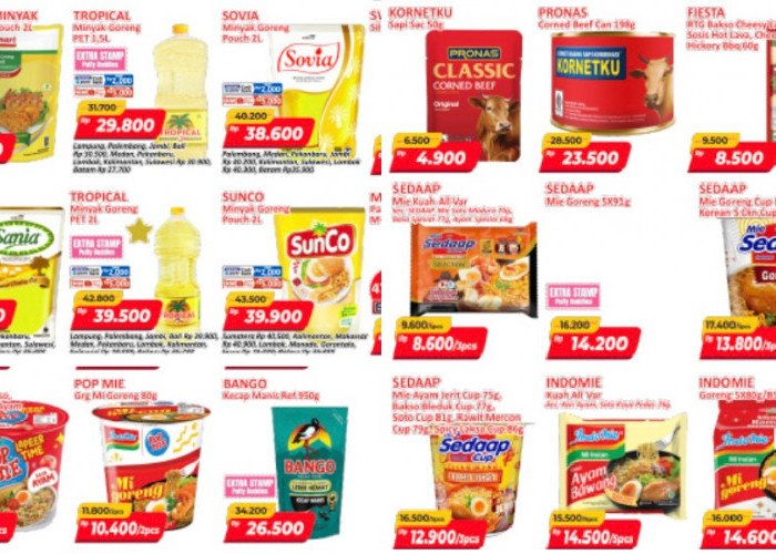 Sembako Minyak Goreng hingga Mie Instan Diskon di Promo JSM Alfamart Terbaru Minggu Ini 13 - 15 Februari 2026