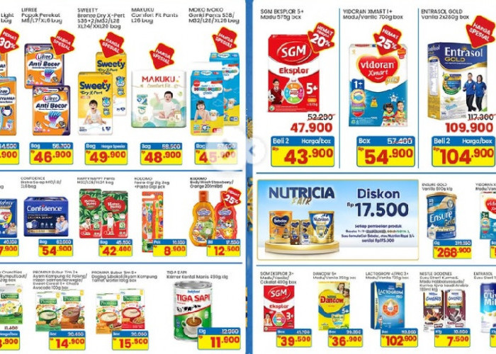Katalog Kebutuhan Anak dan Ibu Diskon 30% Popok hingga Susu: Promo Indomaret Terbaru Sampai 4 Maret 2026