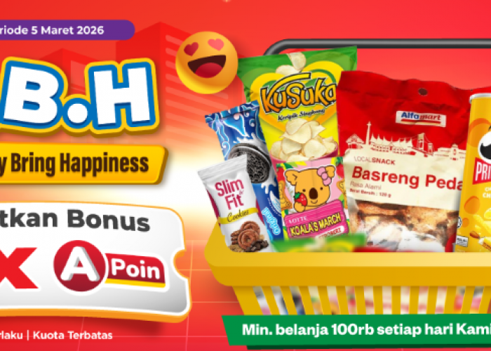 Cuma 1 Hari! Promo Thursday Bring Happiness Alfamart. ABC Sirup Hanya Rp 16.900.