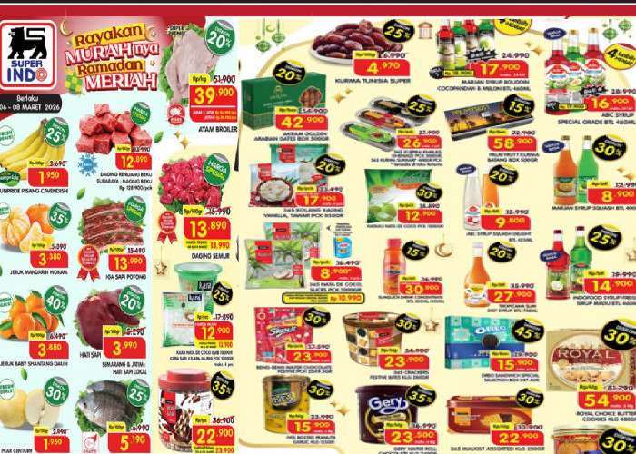 Terakhir Hari Ini 8 Maret 2026! Promo Katalog JSM Superindo, Pear Century Rp 1.980 hingga Ikan Gurame Rp 5.190