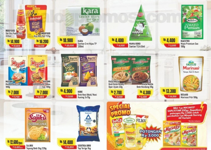 Puncak Promo Alfamart Januari 2026, Segera Berakhir Serba Gratis - Tebus Murah