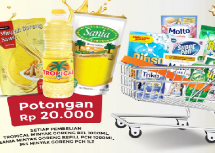 Katalog Promo JSM Superindo 13-15 Maret Minggu Ini, Minyak Rp 36.500, Susu Bubuk Rp 43.900