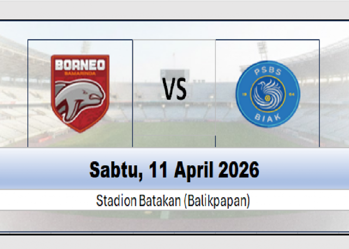 Borneo FC vs PSBS Biak: Pesut Etam Jadi Lawan Sulit Bagi Badai Pasifik Pekan ke-27 Liga 1