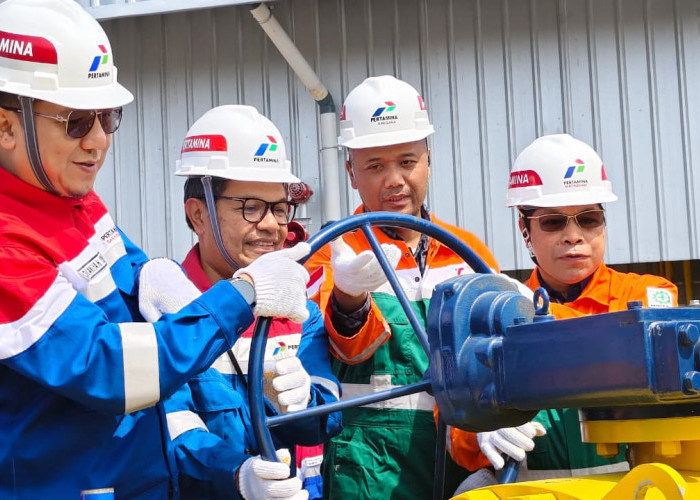 Pipa Cisem II Beroperasi, Jaringan Gas Bumi Jawa Timur-Jawa Barat Terhubung