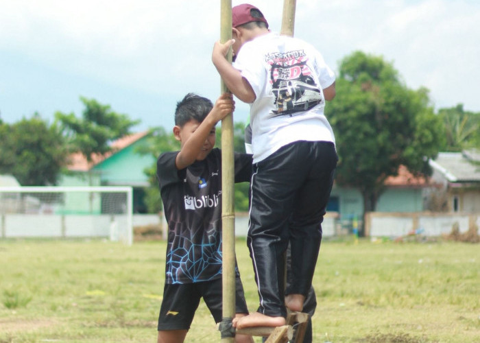 Sambut Bulan Bakti, Karang Taruna dan Legislatif Mantapkan Tekad Dukung Pelestarian Permainan Tradisional