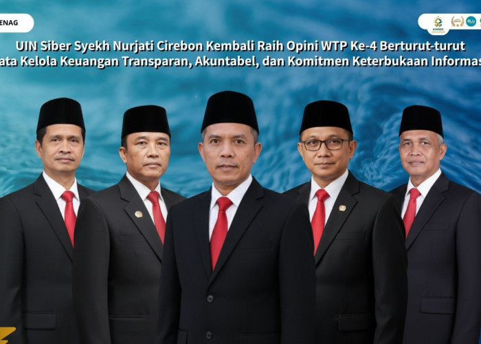 UIN Siber Syekh Nurjati Cirebon Kembali Raih Opini WTP, Empat Tahun Berturut-turut