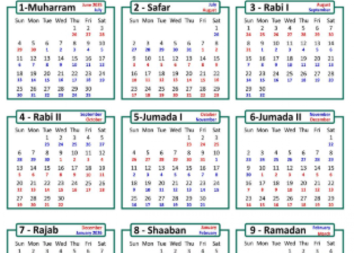 Mengenal Kalender Hijriah Global Tunggal: Cara Menentukan 1 Ramadan dan Hari Raya Idul Fitri 