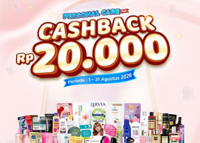 Promo Alfamart Personal Care Fair Agustus 2026: Belanja Rp60 Ribu Dapat Cashback Rp20.000!