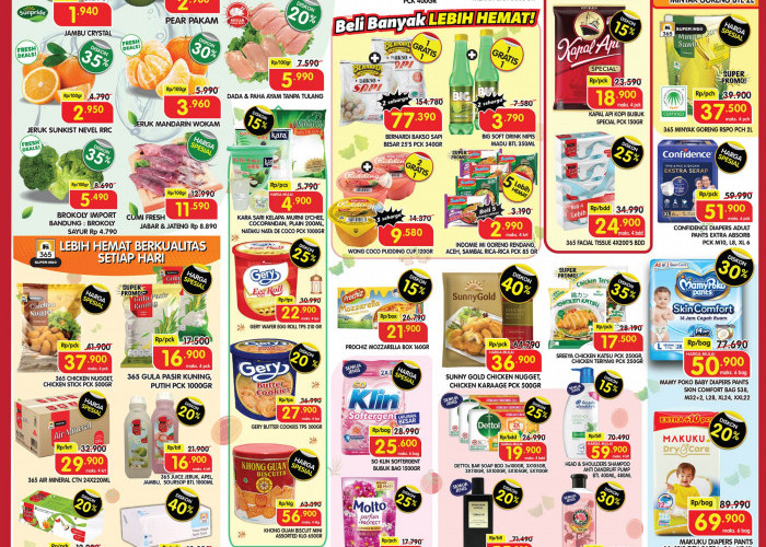Belanja Hemat! Ini Daftar Promo JSM Superindo Januari 2026 dari Makanan Segar hingga Kebutuhan Rumah Tangga