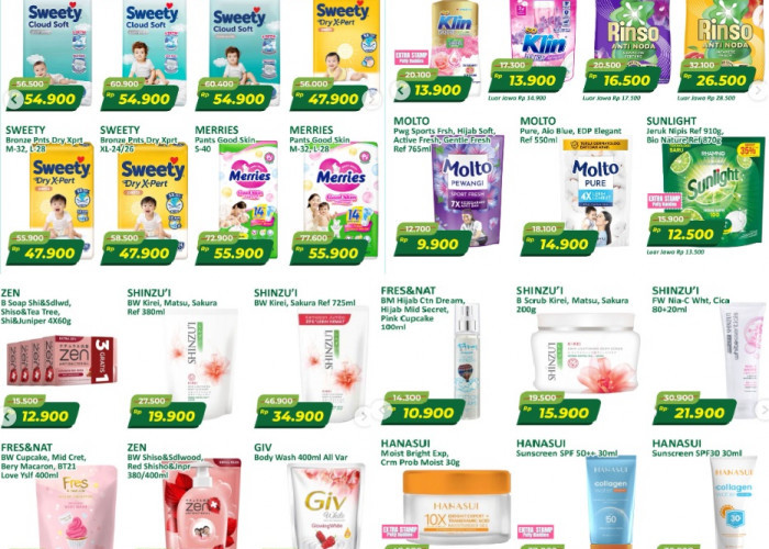 Promo JSM Alfamart Terbaru Periode 17 - 22 Februari 2026, Perlengkapan Anak hingga Perawatan Diri Diskon