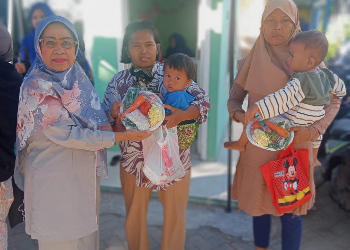Hasil Panen Poktan al-Muttaqin Tambah Kebutuhan Gizi Balita Stunting