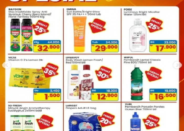 Promo Terbaru Katalog Harga Spesial Diskon 35% Indomaret, Hanya Sampai 4 Mei 2026!