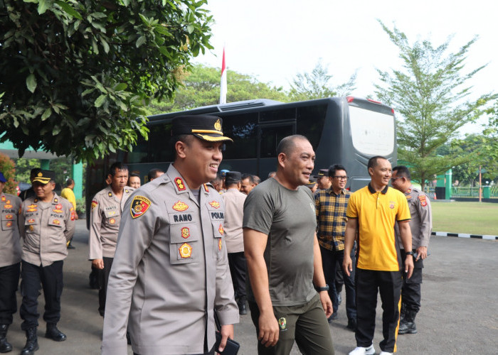 Sepekan Bertugas, Kapolres Ciko Kunjungi Makodim 0614/ Kota Cirebon