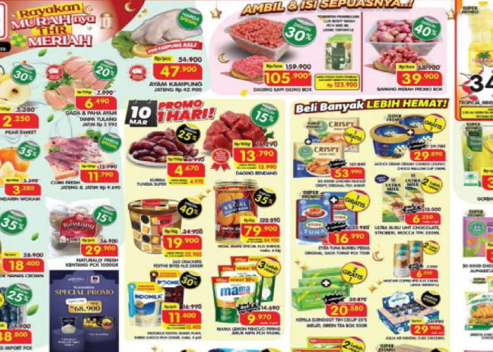Promo Superindo Hari Ini 11 Maret 2026: Daging Giling dan Buah-buahan Diskon hingga 35%!