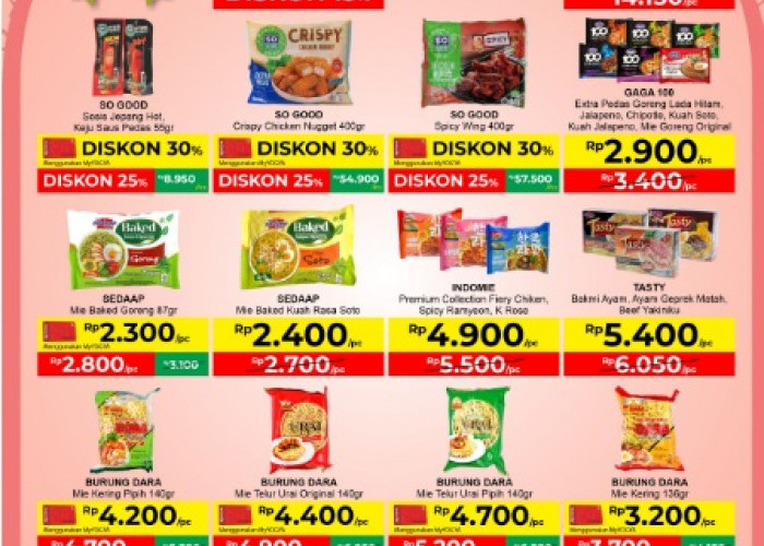 Masak Enak Hemat 30%: Promo Yogya Ramadhan Periode Sampai 26 Februari 2026, Lafonte Spaghetti Rp 17.500